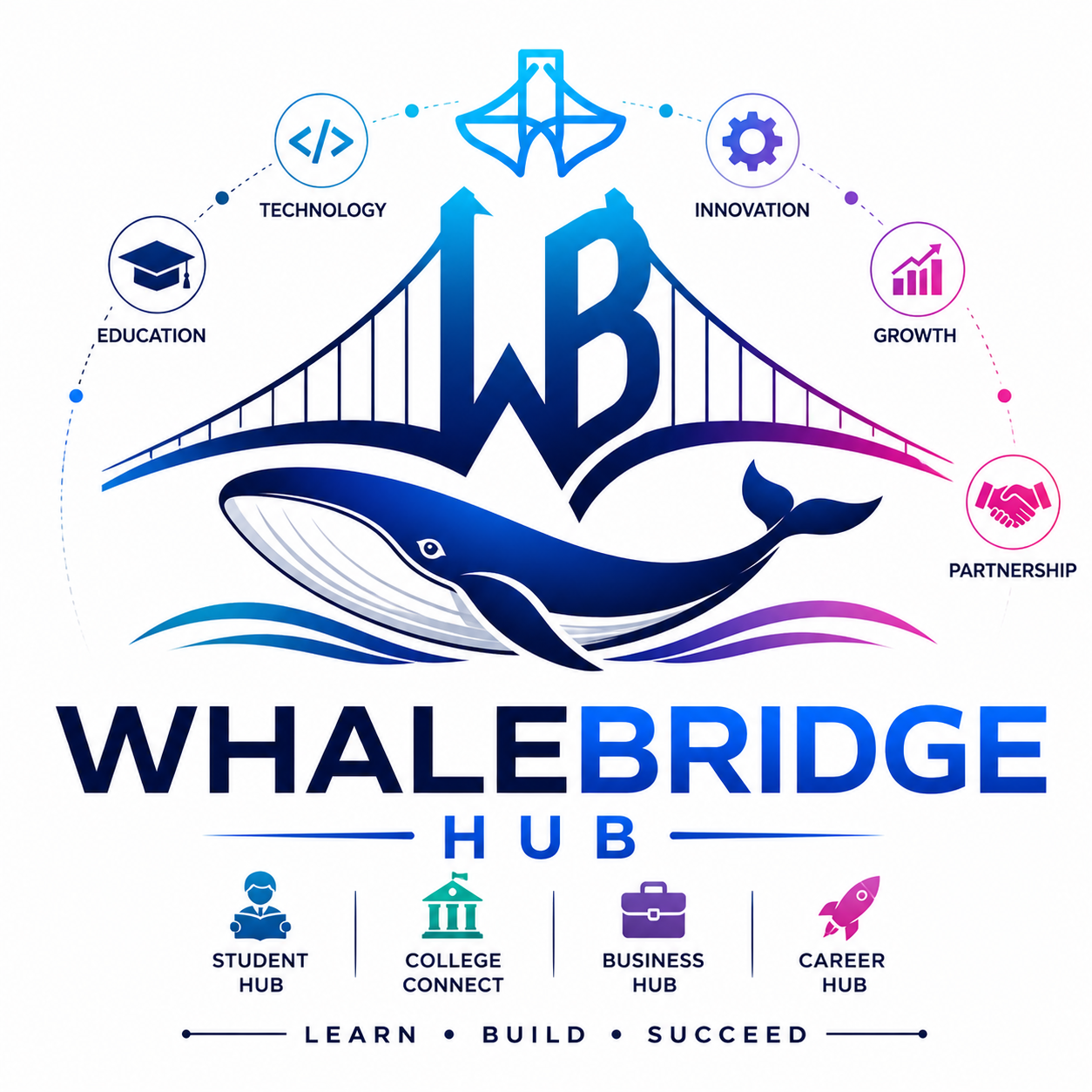 WhaleBridge Hub Logo